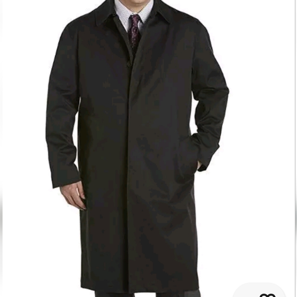 Jean-Paul Germain Elements All Weather Coat Trench Dress Black Size 40S